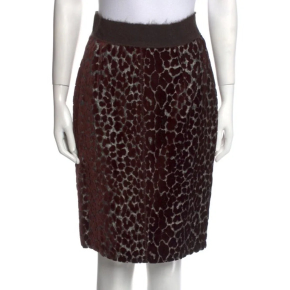Giambattista Valli Animal Print Knee-Length Skirt
Size: XS - Picture 1 of 2